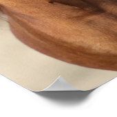 ボブラングリシュ |栗のハックニー・ポニー・ヘッドショット ポスター (角)