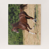 ボブラングリシュ |栗アラブスタリオンランニングズ ジグソーパズル (縦)