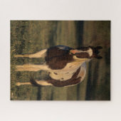 ボブラングリシュ 絵を描馬 ジグソーパズル (横)