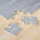 ボブラングリシュ 雪の中のモーガンの馬と犬が2頭 ジグソーパズル (側面)