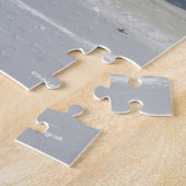 ボブラングリシュ |雪の中ランニングの栗の馬の馬 ジグソーパズル (側面)