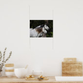 ボブラングリシュ | 2人のアンダルシア人が一緒に立つ ポスター (キッチン)