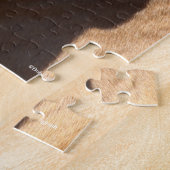 ボブラングリシュ | Akhal Tekeヘッドショット ジグソーパズル (側面)