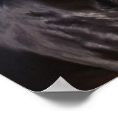 ボブラングリシュ | Black Rocky Mountain Horseヘッドショット ポスター (角)