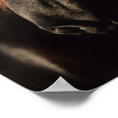 ボブラングリシュ | Black Tennessee Walkerヘッドショット ポスター (角)