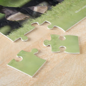 ボブラングリシュ | Buckskin Lusitano ランニングの ジグソーパズル (側面)