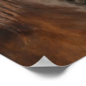 ボブラングリシュ | Friesian Horse Headshot ポスター (角)