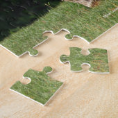 ボブラングリシュ | Gray Lusitano Stallion ジグソーパズル (側面)