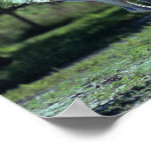 ボブラングリシュ | Gray Thoroughbred Stallion ランニング's ポスター (角)