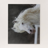 ボブラングリスアパロオサフリシアンスタリオンヘッドショット ジグソーパズル (縦)