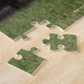 ボブラングリッシュブラックアンドホワイトジプシーヴァンナー歩く ジグソーパズル (側面)