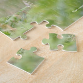 ボブラングリッシュブラックシェトランドポニースタリオンヘッドショット ジグソーパズル (側面)