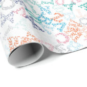 ボブルおもしろいマンガ文字のパターン ラッピングペーパー (ロールコーナー)