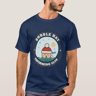 ボブルハットスイミングクラブ、冬のワイルドスイミング Tシャツ