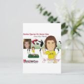 ボブルヘッドボブルヘッド ポストカード (スタンド正面)