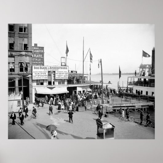 ボブロ島1890年 ポスター (正面)