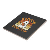 ボブー店員クルー ハロウィーン ゴースト デザイン_1 タイル (側面)