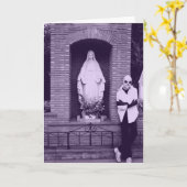 ボブ及びメリーカード カード (黄色い花)