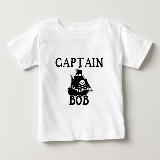 ボブ船長 ベビーTシャツ (正面)