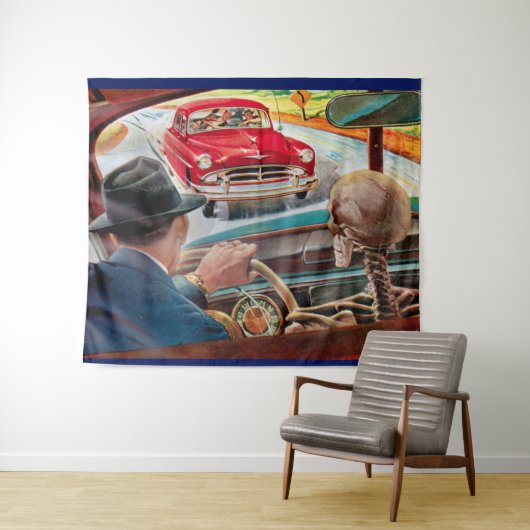 ボブ食べの肉得病最高の症 タペストリー (インサイチュ(横))