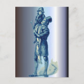 ボブ·クラチットがちびのティム·クリスマス·キャロルを開催 シーズンポストカード (正面)