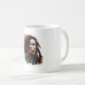 ボブ・マーリー コーヒーマグカップ (正面右)