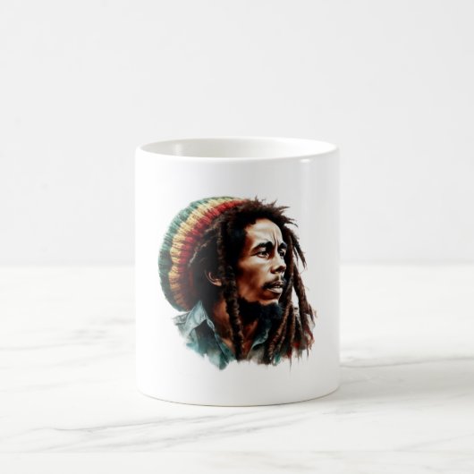 ボブ・マーリー コーヒーマグカップ (中央)