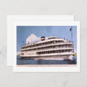 ボブ・ローエクスカゾン株式会社ポストカードのS.S.コロンビア ポストカード (正面/裏面)