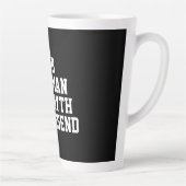 ボブ:人間、神話、伝説 カフェラテマグ (右)