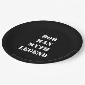 ボブ：人間、神話、伝説、 ペーパープレート (アングル)