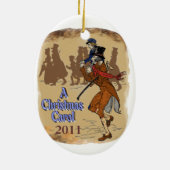 ボブCrachitおよび小さいティム セラミックオーナメント (裏面)