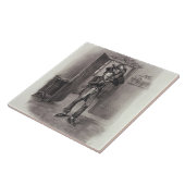 ボブCratchitおよび「チャールズ・ディケンズからの小さいティム、: タイル (側面)