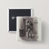 ボブCratchitおよび「チャールズ・ディケンズからの小さいティム、: 缶バッジ (正面&裏面)