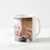 ボブDruwing私はスパゲッティが再度襲いますほしいと思いません コーヒーマグカップ (正面右)