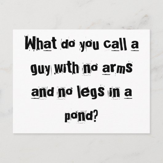 ボブMANequinポストカード ポストカード (正面)