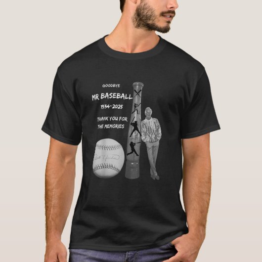 ボブUecker - Mr Baseball Front Row Legend Tシャツ (正面)