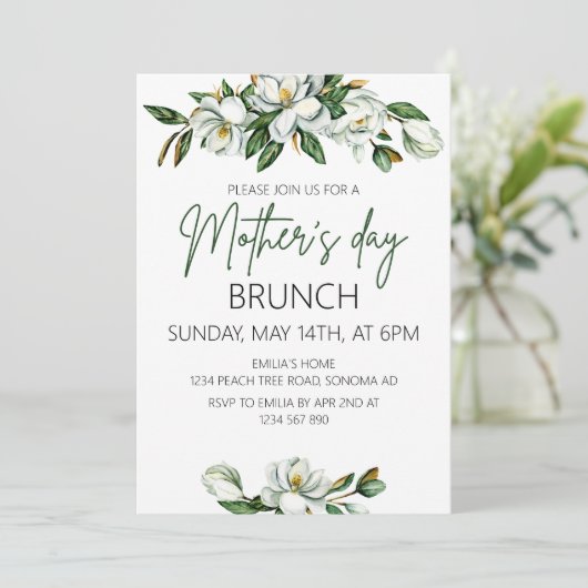 ボヘかわいらしミアンフローラマザーズ 招待状 (スタンド正面)