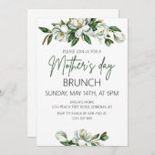 ボヘかわいらしミアンフローラマザーズ 招待状 (正面/裏面)