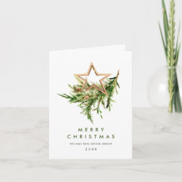 ボヘエレガントミアンクリスマス組成企業の物 シーズンカード