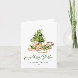 ボヘエレガントミアンクリスマス組成企業の物 シーズンカード