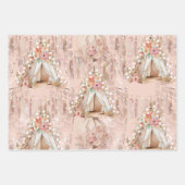 ボヘエレガントミアンテントスランバーパーティー ラッピングペーパーシート (正面2)