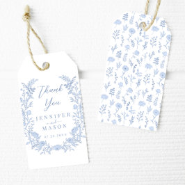 ボヘエレガントミアンフローラ結婚リースの感謝していあなた ギフトタグ