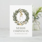 ボヘエレガントミアンリース挨拶 シーズンカード (スタンド正面)