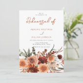 ボヘエレガントミアン夏と秋のリハーサルディナー 招待状 (スタンド正面)