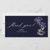 ボヘエレガントミアン海軍シルバーマスカレード サンキューカード (正面)