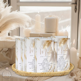 ボヘエレガントミアン金ゴールドパンパ