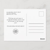 ボヘエレガントミアン・クリスマス作曲会社 ポストカード (裏面)