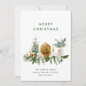 ボヘエレガントミアン・クリスマス作曲挨拶 シーズンカード (正面)