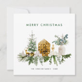 ボヘエレガントミアン・クリスマス作曲挨拶 シーズンカード (正面)