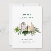 ボヘエレガントミアン・クリスマス作曲挨拶 シーズンカード (正面)